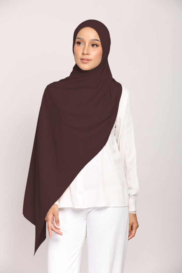 SELLIER | TRAVEL Shawl Magnetic Textured Chiffon Ironless - 2 Meters