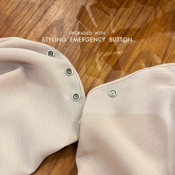 TRENCH | TRAVEL Shawl Magnetic Textured Chiffon Ironless - 2 Meters - Image 5