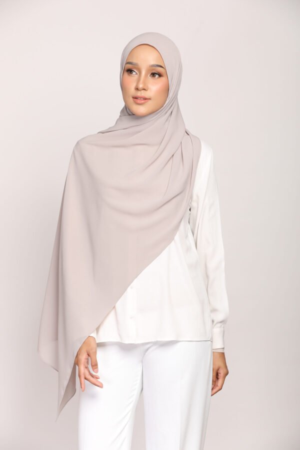 TRUFFLE | TRAVEL Shawl Magnetic Textured Chiffon Ironless - 2 Meters