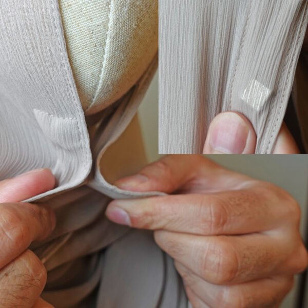 TRUFFLE | TRAVEL Shawl Magnetic Textured Chiffon Ironless - 2 Meters - Image 5