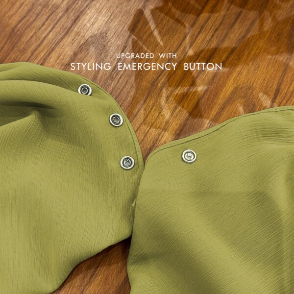 KIWI | TRAVEL Shawl Magnetic Textured Chiffon Ironless - 2 Meters - Image 5
