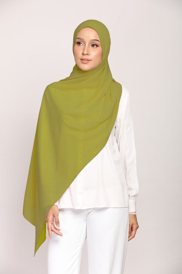 KIWI | TRAVEL Shawl Magnetic Textured Chiffon Ironless - 2 Meters