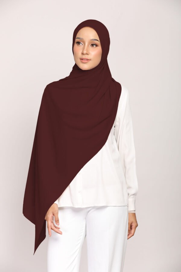 ROUGE | TRAVEL Shawl Magnetic Textured Chiffon Ironless - 2 Meters